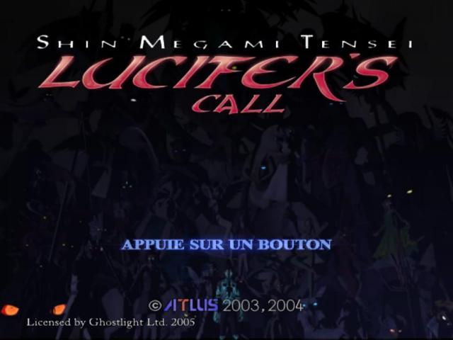 Screenshot Shin Megami Tensei : Lucifer's Call