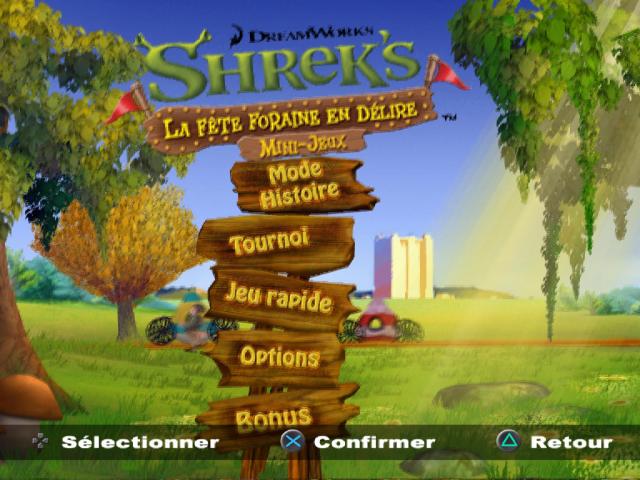 Screenshot Shrek : La Fête Foraine en Délire : Mini-Jeux