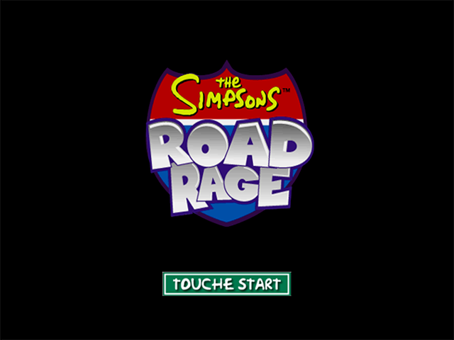 Screenshot The Simpsons : Road Rage