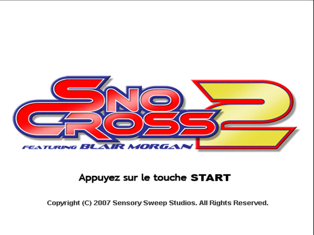 Screenshot SnoCross 2 featuring Blair Morgan
