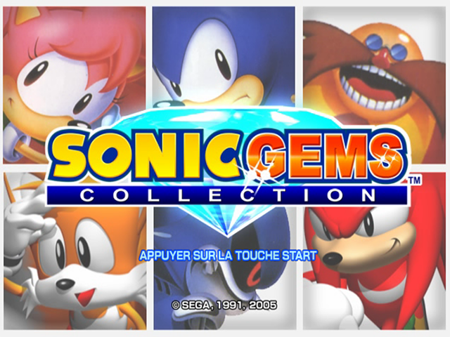 Screenshot Sonic Gems Collection