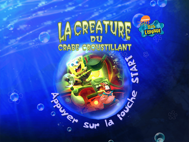 Screenshot Bob L'eponge - La Créature Du Crabe Croustillant