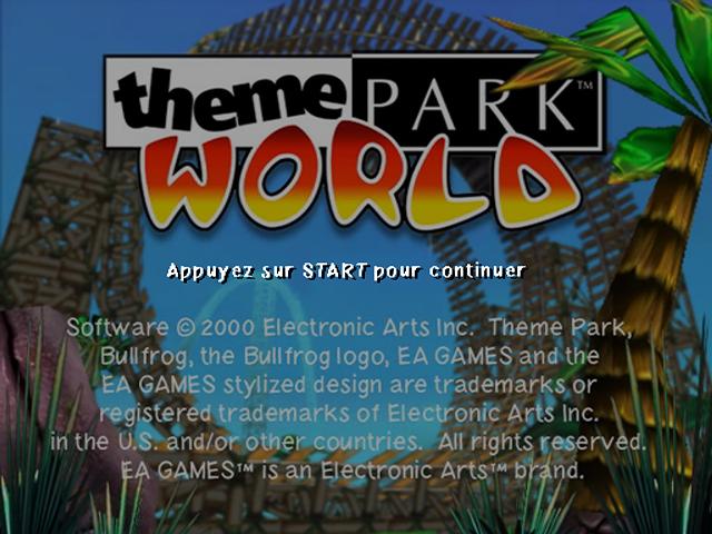 Screenshot Theme Park World