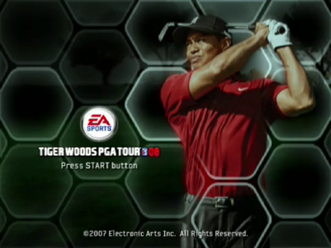 Screenshot Tiger Woods PGA Tour 08