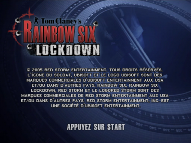 Screenshot Tom Clancy's Rainbow Six : Lockdown