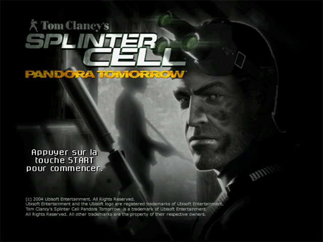 Screenshot Tom Clancy's Splinter Cell : Pandora Tomorrow