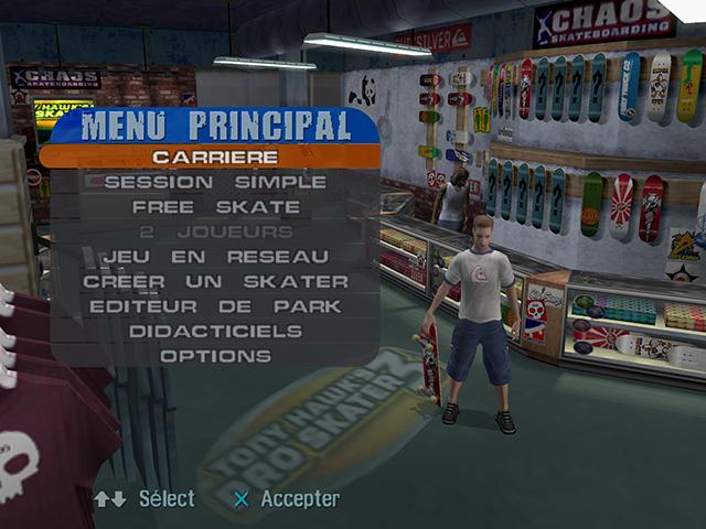 Screenshot Tony Hawk's Pro Skater 3