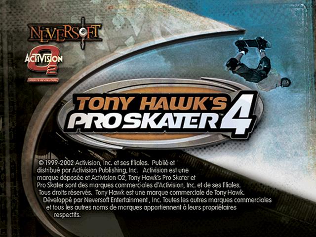 Screenshot Tony Hawk's Pro Skater 4