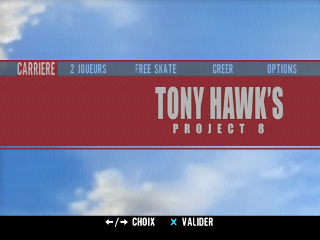Screenshot Tony Hawk's Project 8