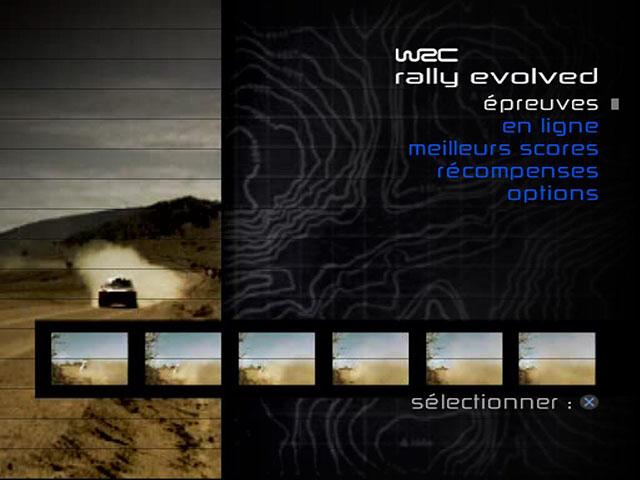 Screenshot WRC avec Sébastien Loeb édition 2005