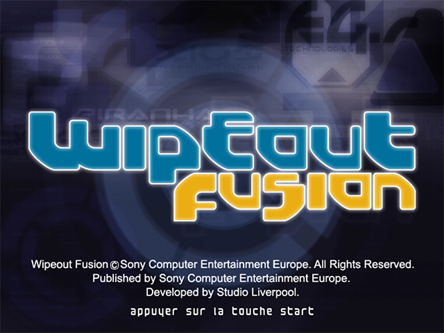 Screenshot WipEout Fusion