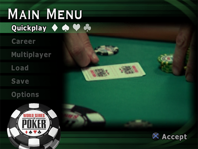 Screenshot World Series of Poker
