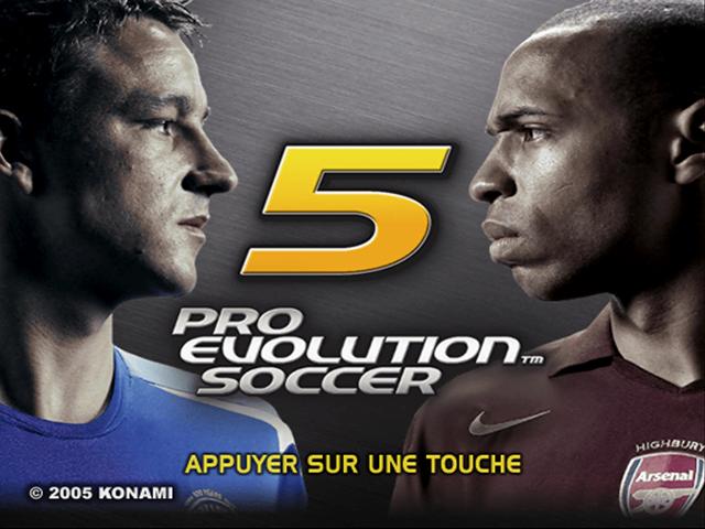 Screenshot Pro Evolution Soccer 5