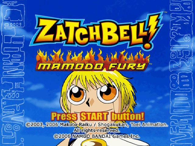 Screenshot Zatch Bell! Mamodo Fury