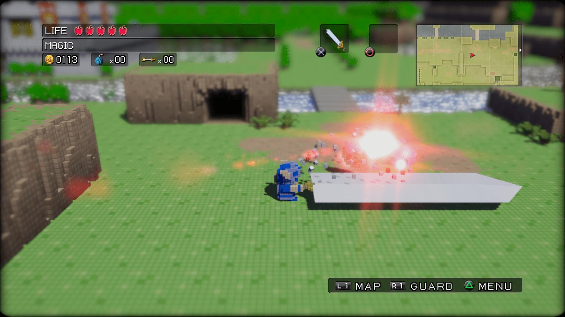 Screenshot 3D Dot Game Heroes