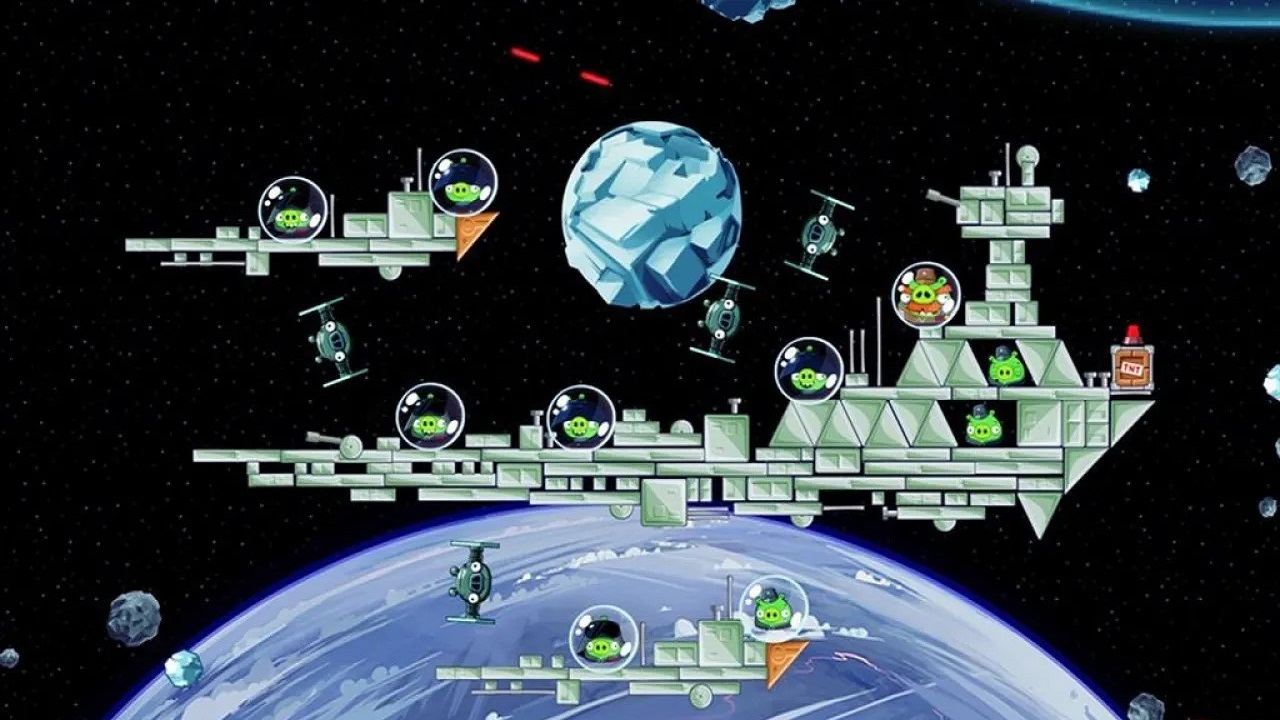 Screenshot Angry Birds Star Wars
