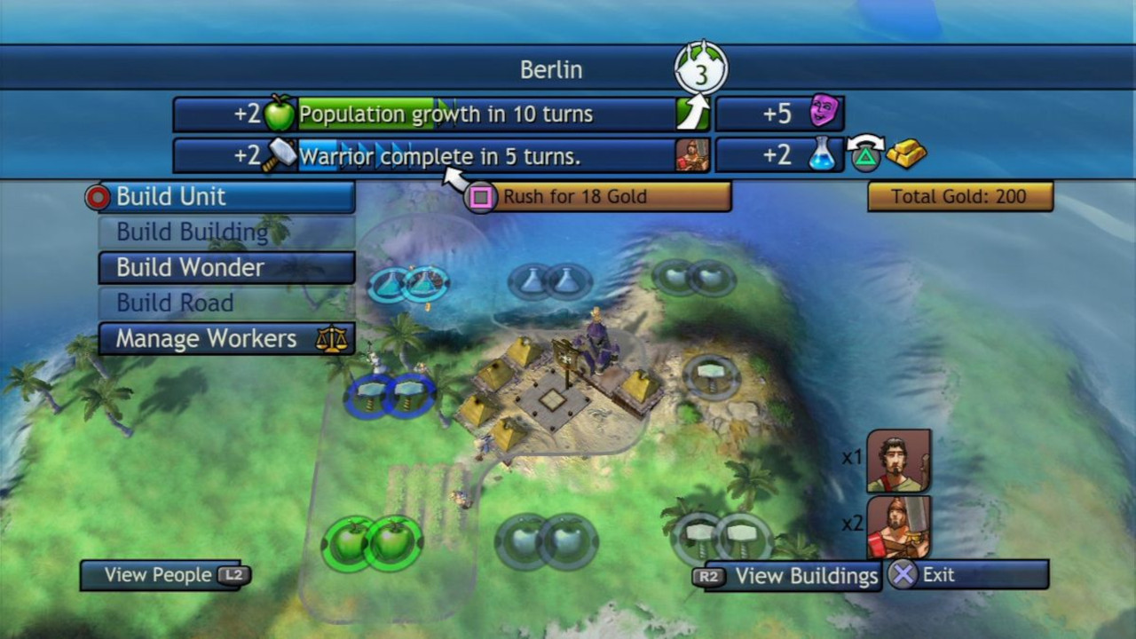 Screenshot Civilization Revolution