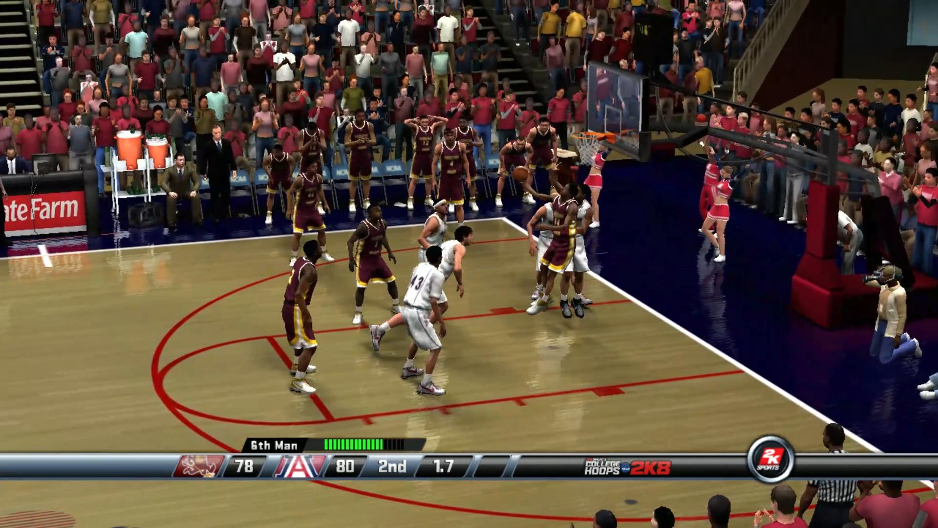 Screenshot College Hoops 2k8
