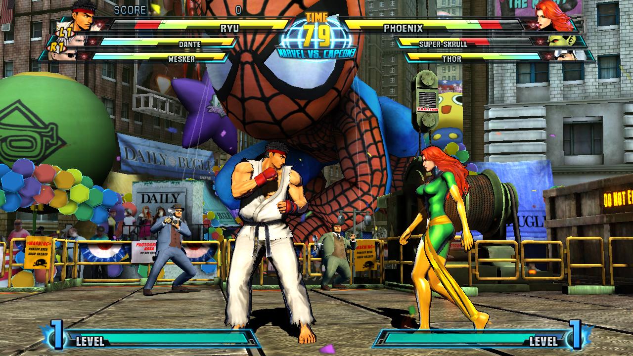 Screenshot Marvel vs. Capcom 3 : Fate of Two Worlds