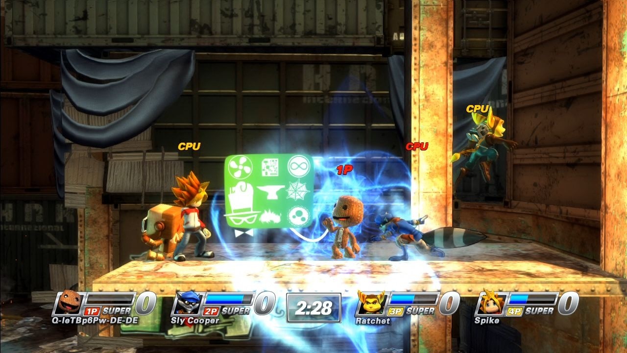 Screenshot Playstation All-stars Battle Royale