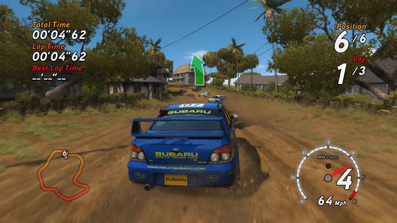 Screenshot Sega Rally