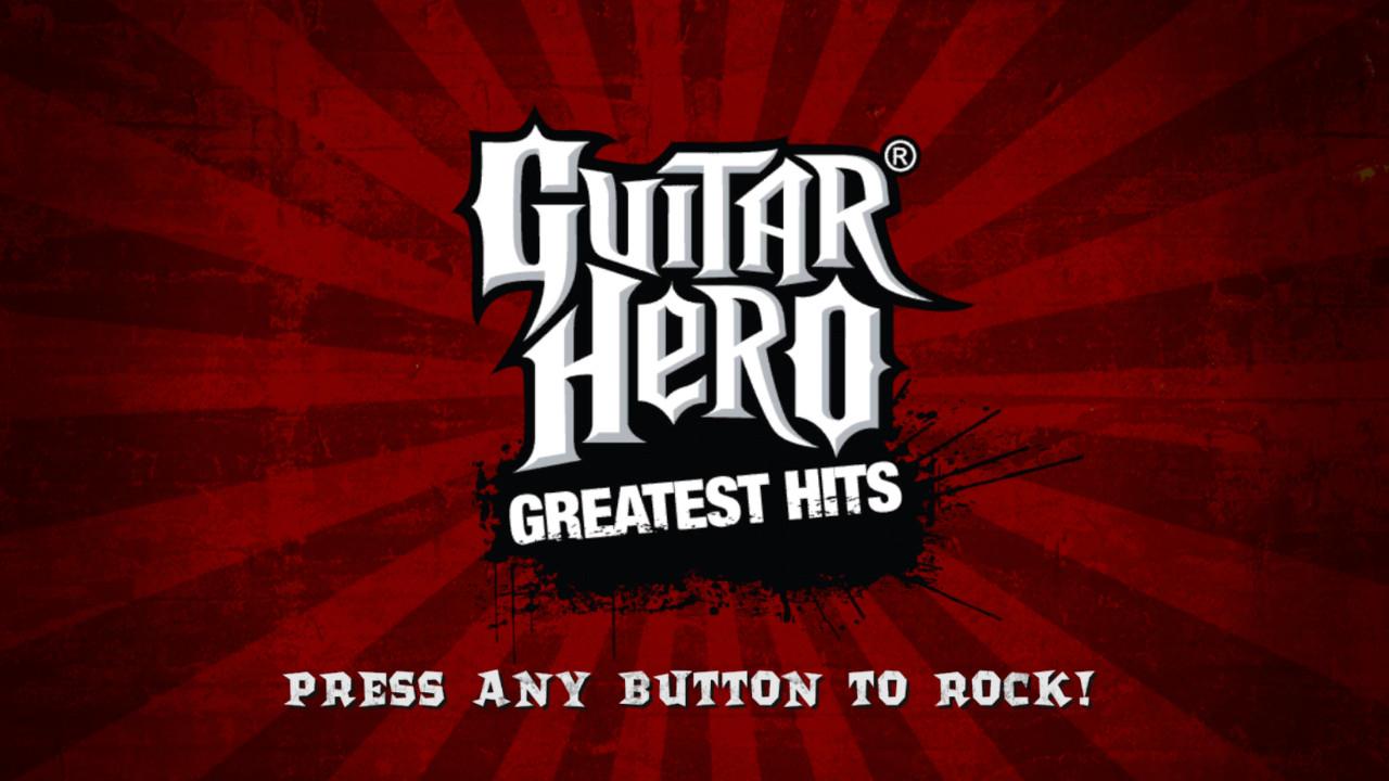 Screenshot Guitar Hero : Greatest Hits