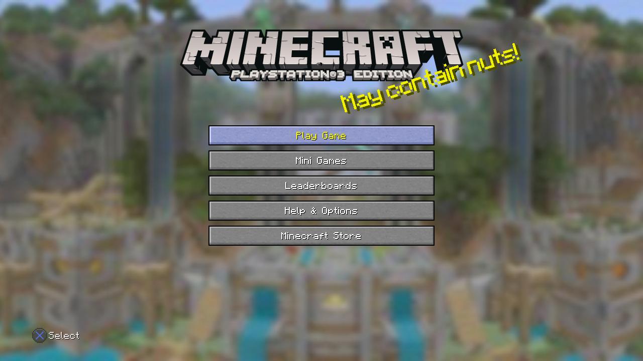 Screenshot Minecraft : PlayStation 3 Edition