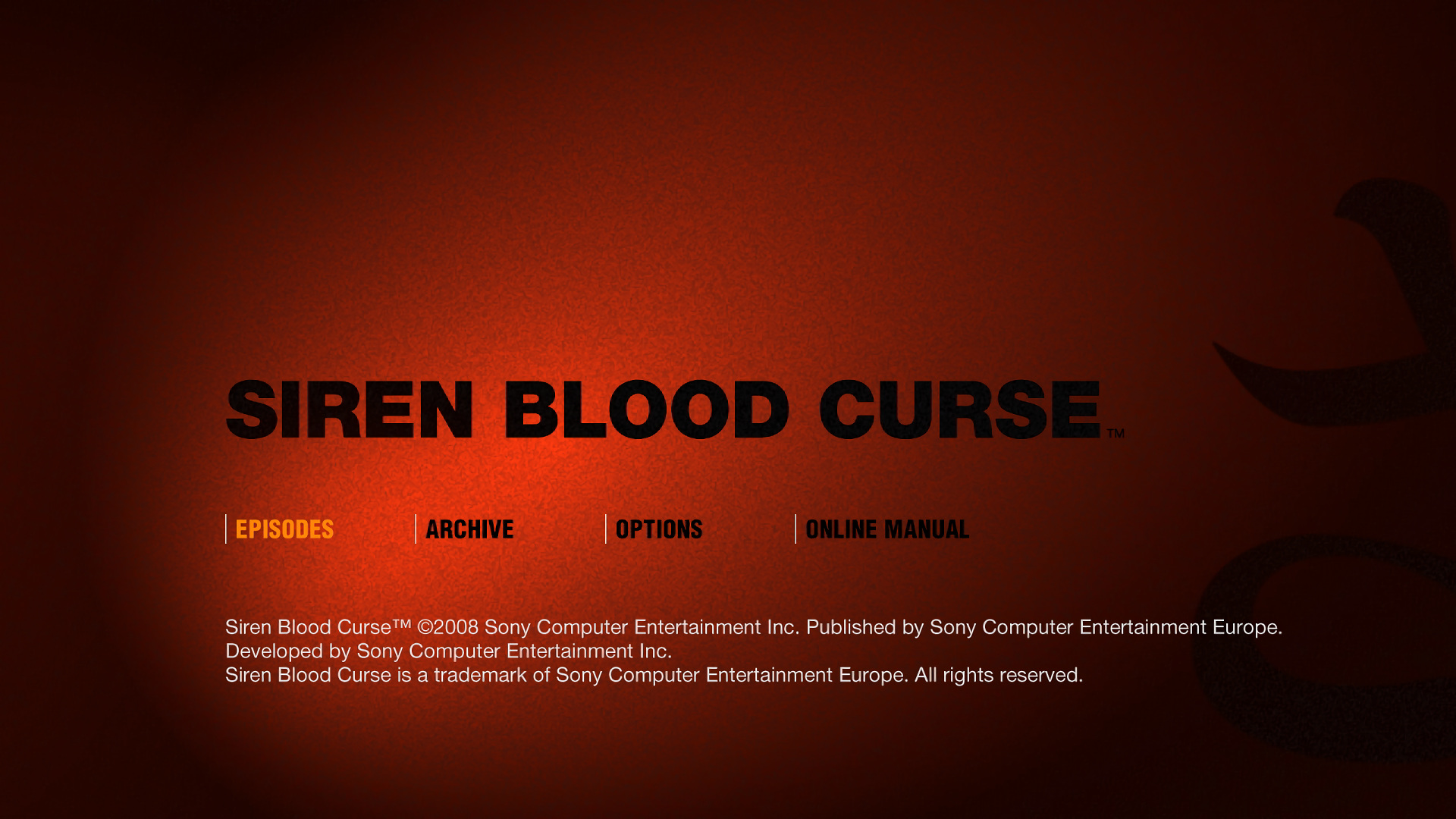 Screenshot Siren : Blood Curse