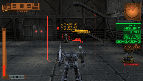 Screenshot Armored Core : Silent Line Portable