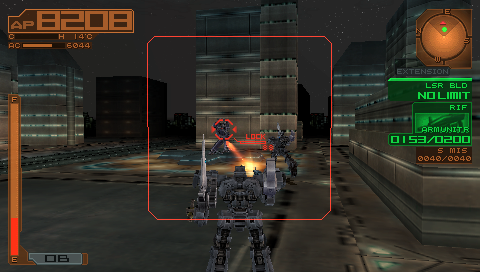 Screenshot Armored Core 3 Portable