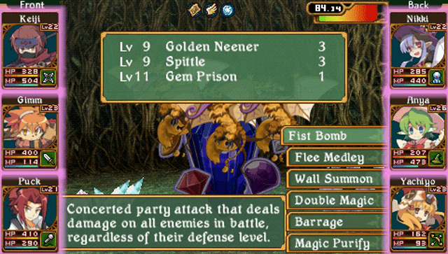 Screenshot Class of Heroes 2
