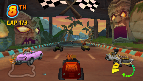 Screenshot Crash Tag Team Racing