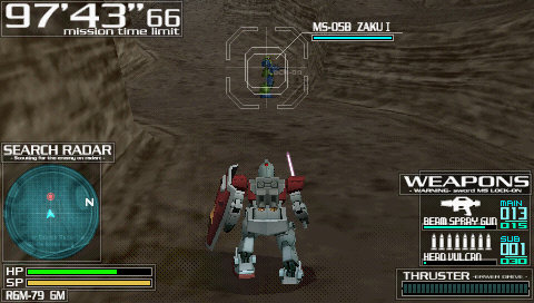 Screenshot Gundam Battle Tactics