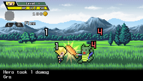 Screenshot Half-Minute Hero