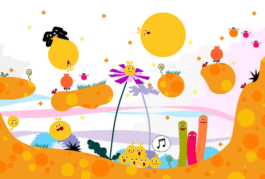 Screenshot LocoRoco