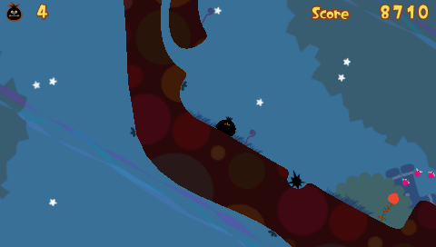 Screenshot Locoroco Midnight Carnival