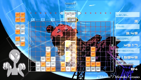 Screenshot Lumines