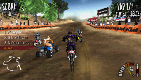 Screenshot MX vs. ATV Reflex