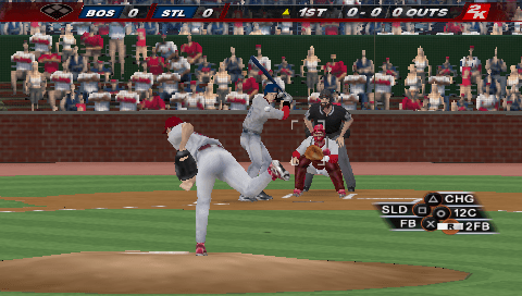 Screenshot Major League Baseball 2K9