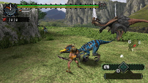 Screenshot Monster Hunter Freedom