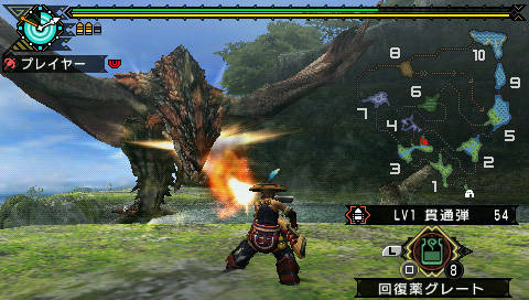 Screenshot Monster Hunter Portable 3rd