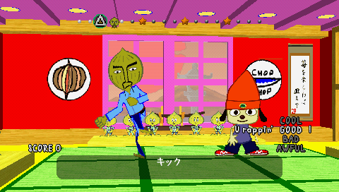 Screenshot PaRappa the Rapper