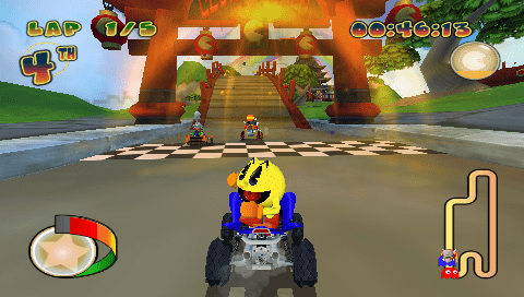 Screenshot Pac-Man World Rally