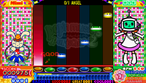 Screenshot Pop'n Music Portable 2