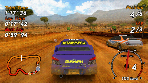 Screenshot Sega Rally