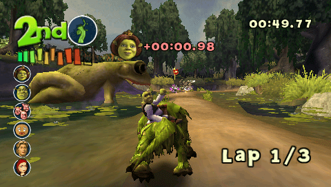 Screenshot Shrek Smash n' Crash Racing