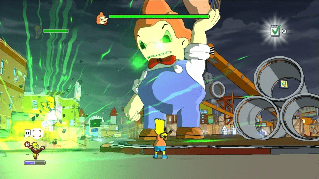 Screenshot Les Simpson : Le Jeu