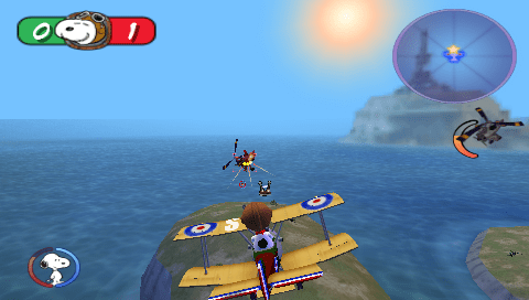 Screenshot Snoopy vs the Red Baron