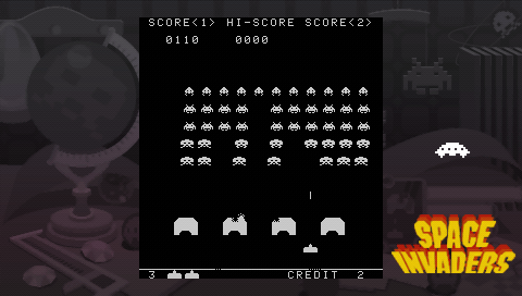 Screenshot Space Invaders Pocket