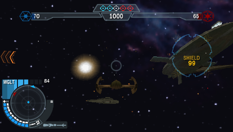 Screenshot Star Wars Battlefront : Elite Squadron